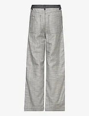 REMAIN Birger Christensen - Two Side Straight Pant - vida jeans - 1000 black comb. - 1