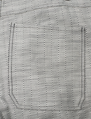 REMAIN Birger Christensen - Two Side Straight Pant - laia säärega teksad - 1000 black comb. - 4