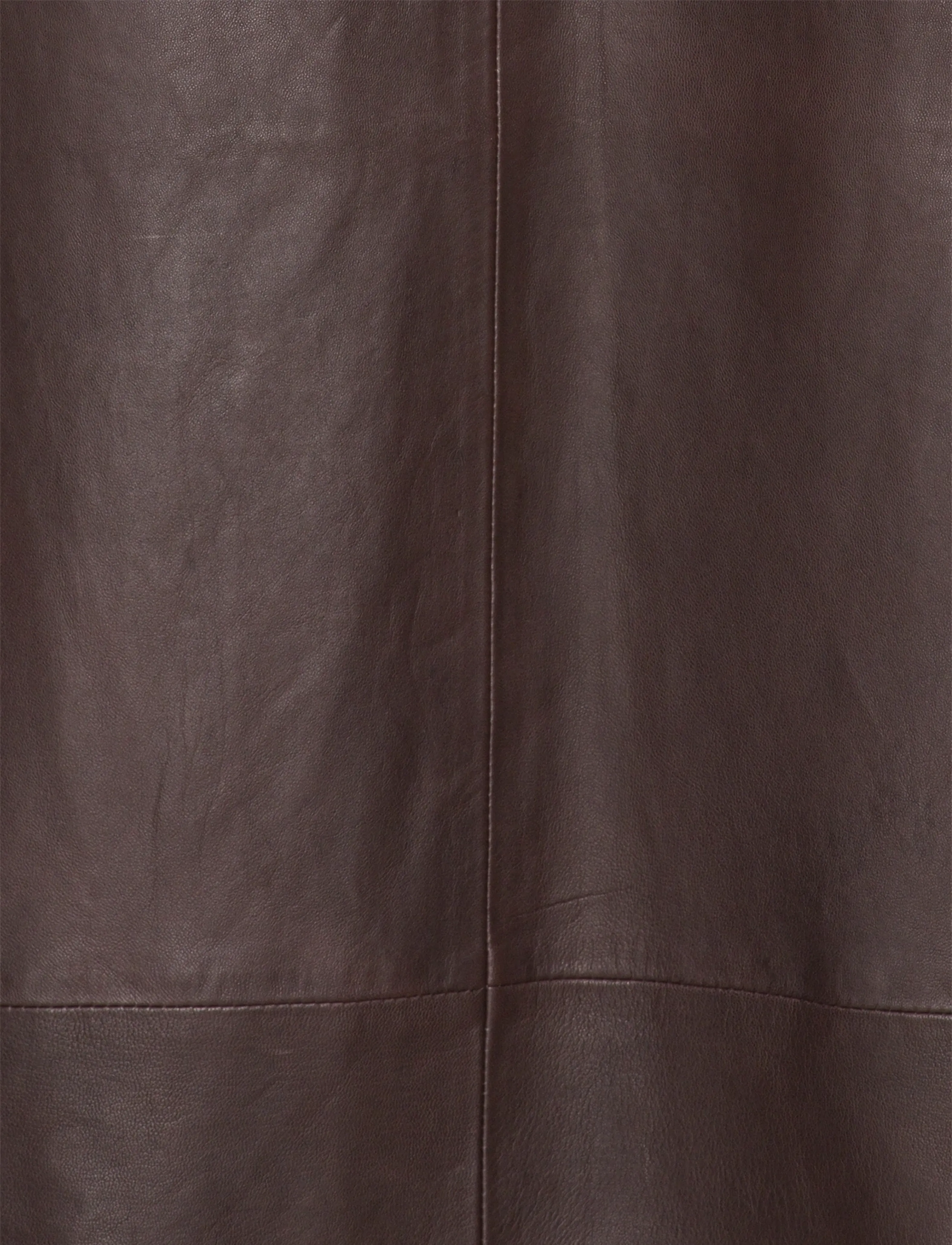 REMAIN Birger Christensen - LEATHER VEST - coffee bean - 2