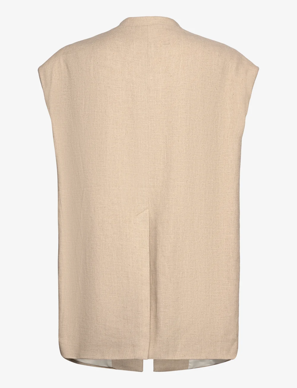 REMAIN Birger Christensen - OVERSIZED VEST - vester - tofu beige - 1