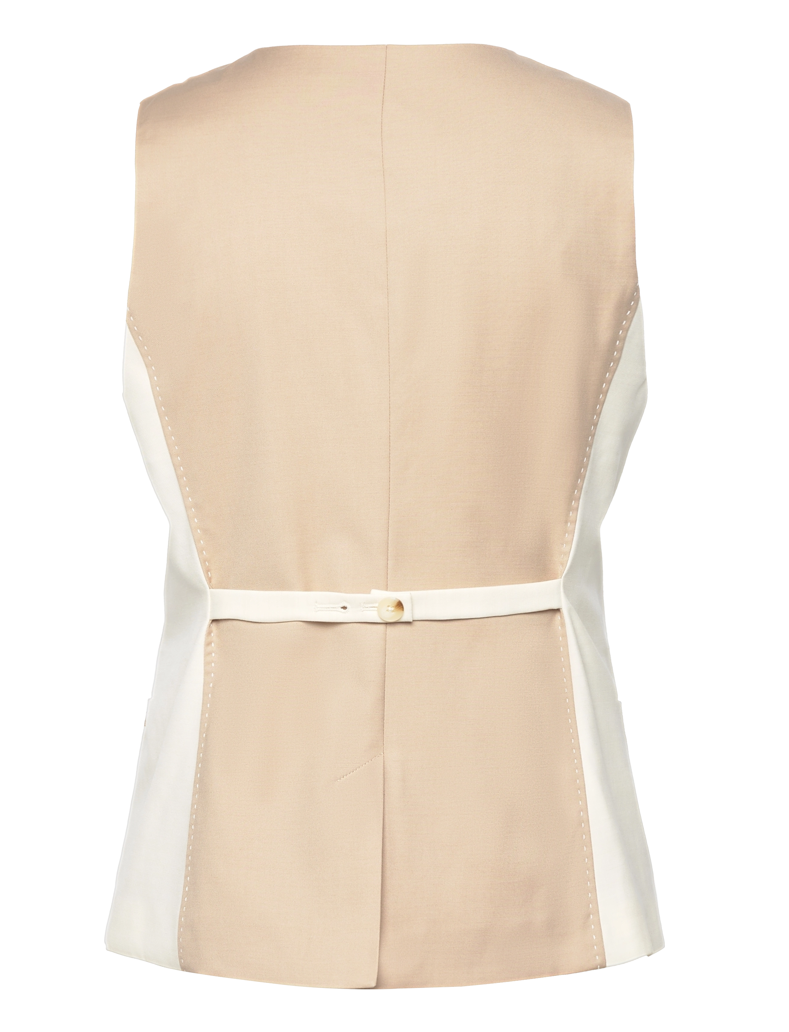 REMAIN Birger Christensen - TWO COLOR VEST - safari comb. - 1