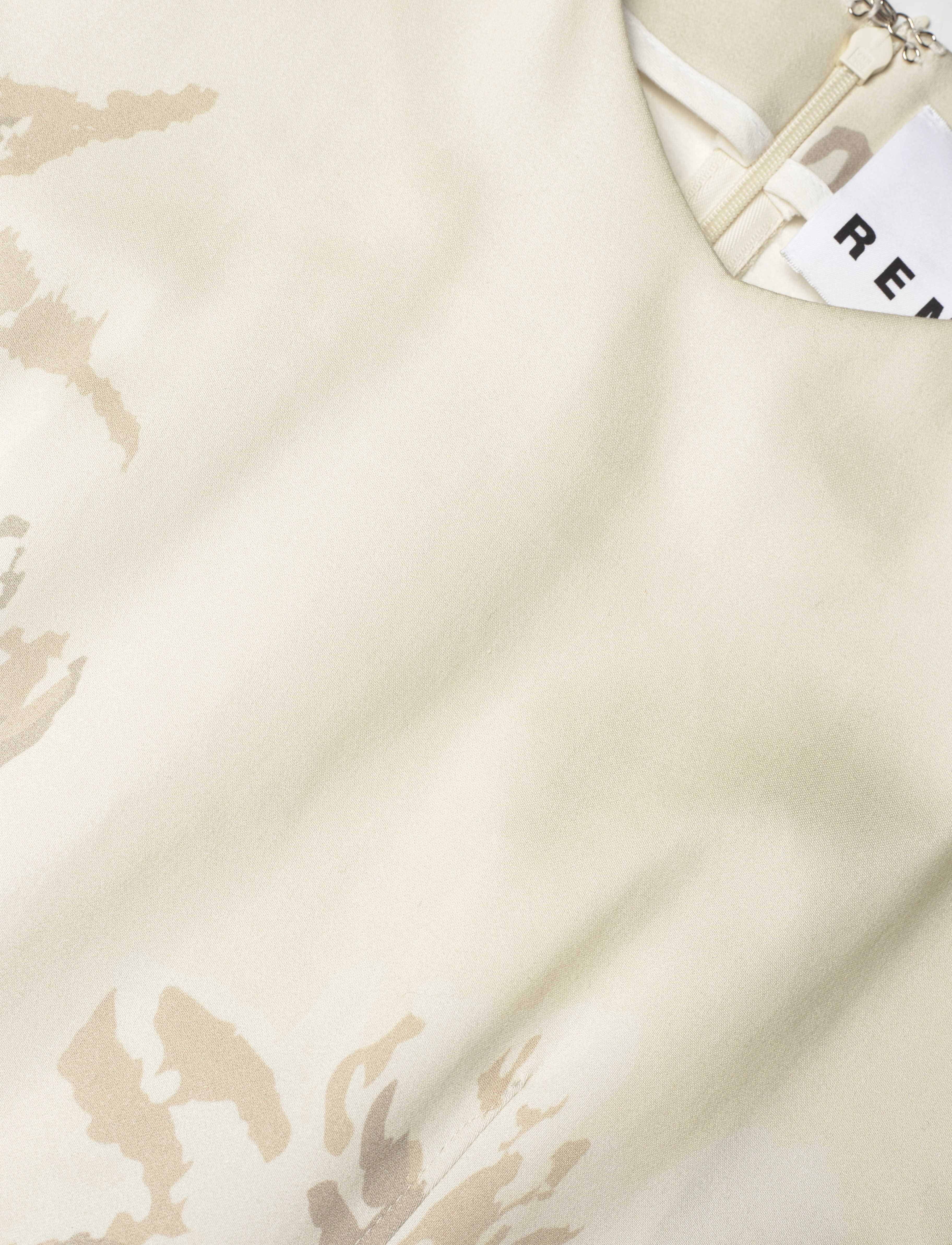 REMAIN Birger Christensen - FLORAL MINI DRESS - kurze kleider - flower jacquard + almond milk comb. - 2