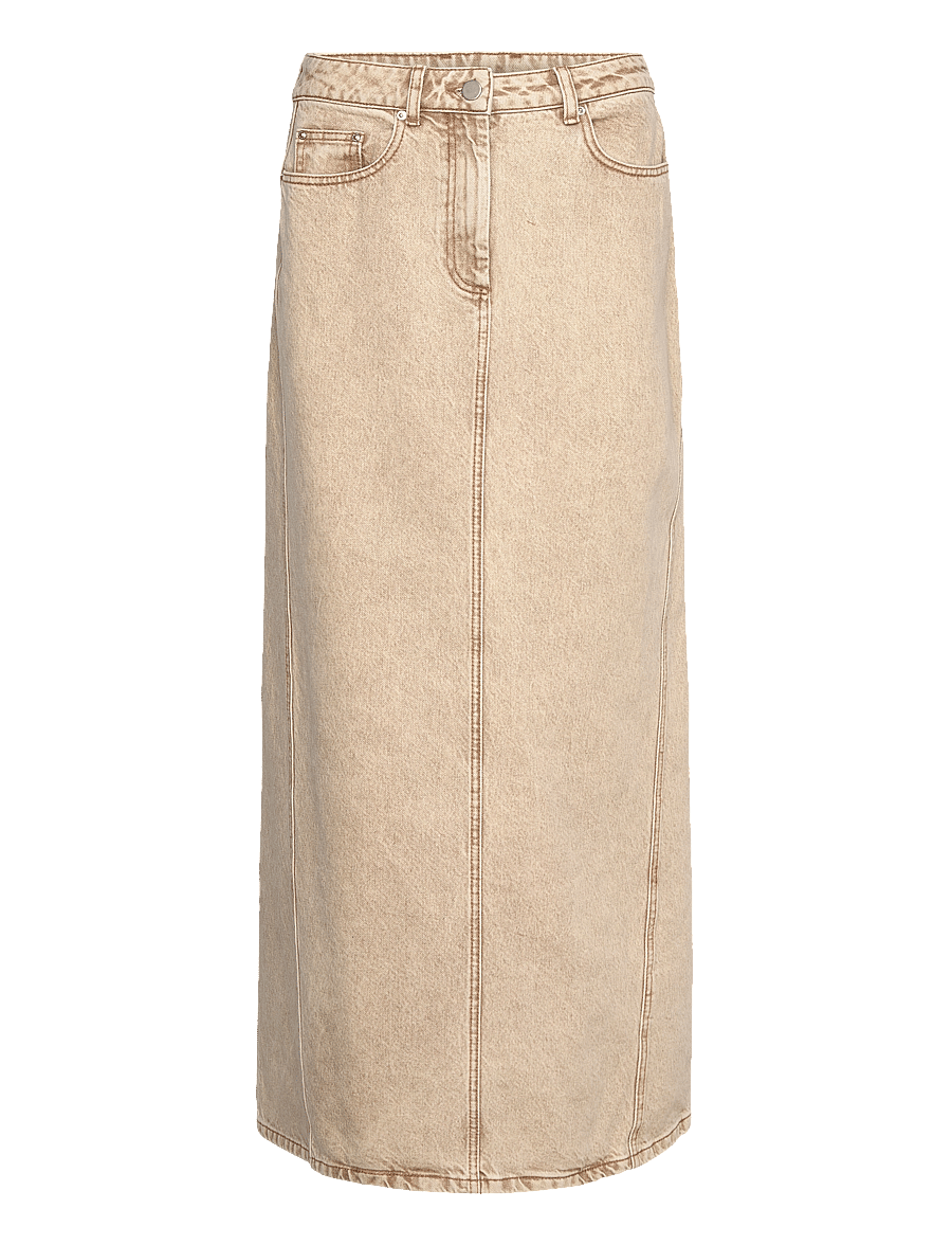 REMAIN Birger Christensen - MAXI DENIM SKIRT - denim skirts - pure cashmere - 0