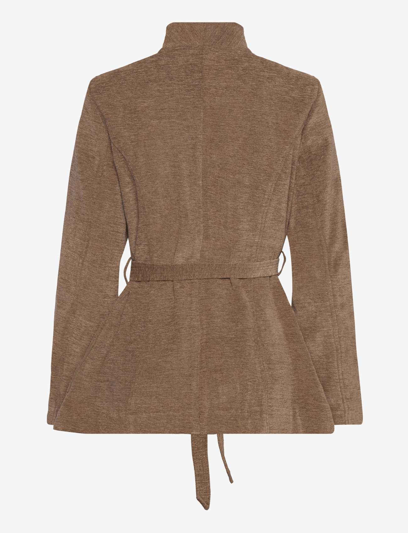 REMAIN Birger Christensen - FITTED JACKET WITH BELT - kavajer med skärp - sepia tint - 1