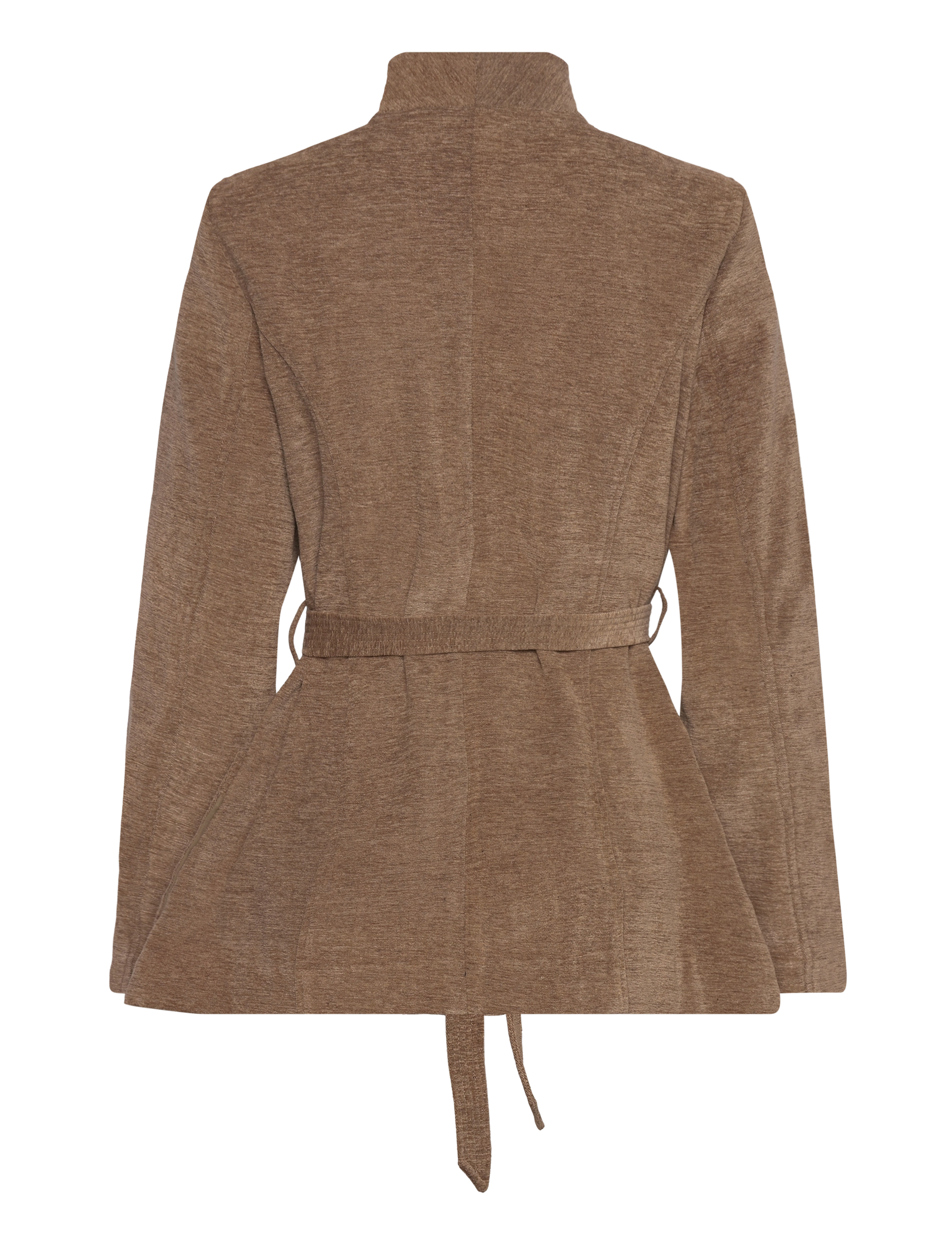 REMAIN Birger Christensen - Fitted Jacket With Belt - sepia tint - 1