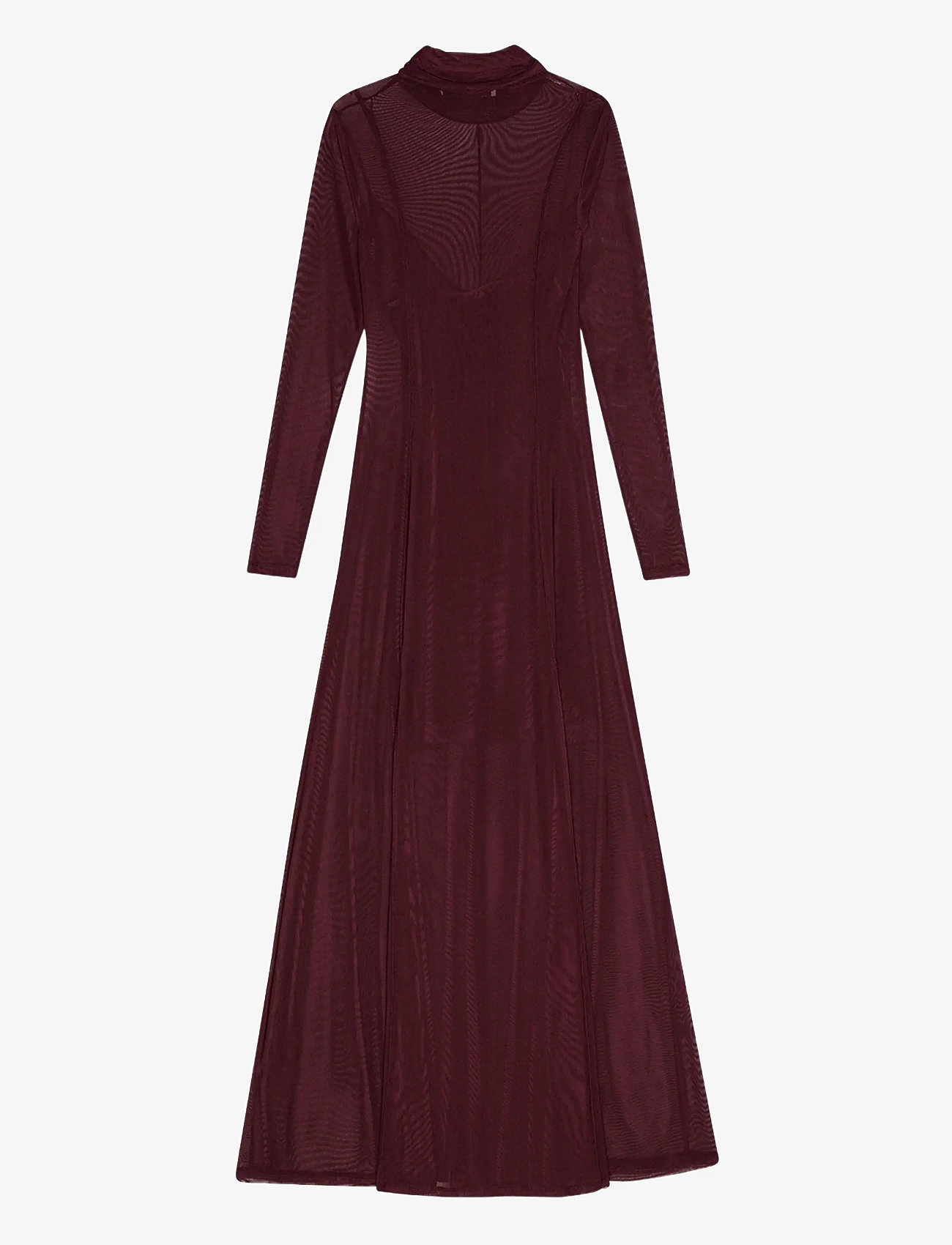 REMAIN Birger Christensen - MAXI MESH DRESS - abendkleider - winetasting - 1