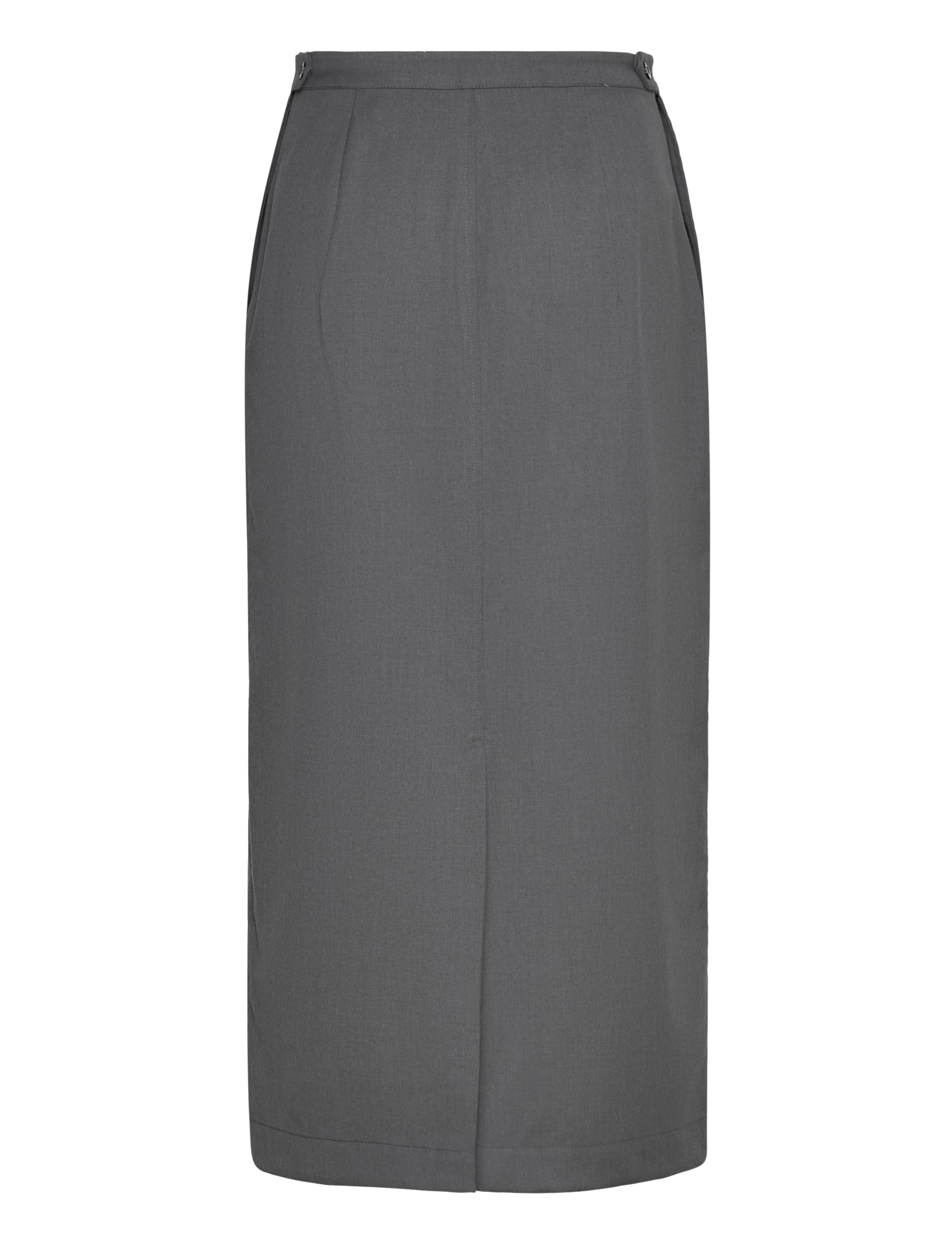 REMAIN Birger Christensen - SUITING MIDI SKIRT - midi nederdele - castlerock - 1