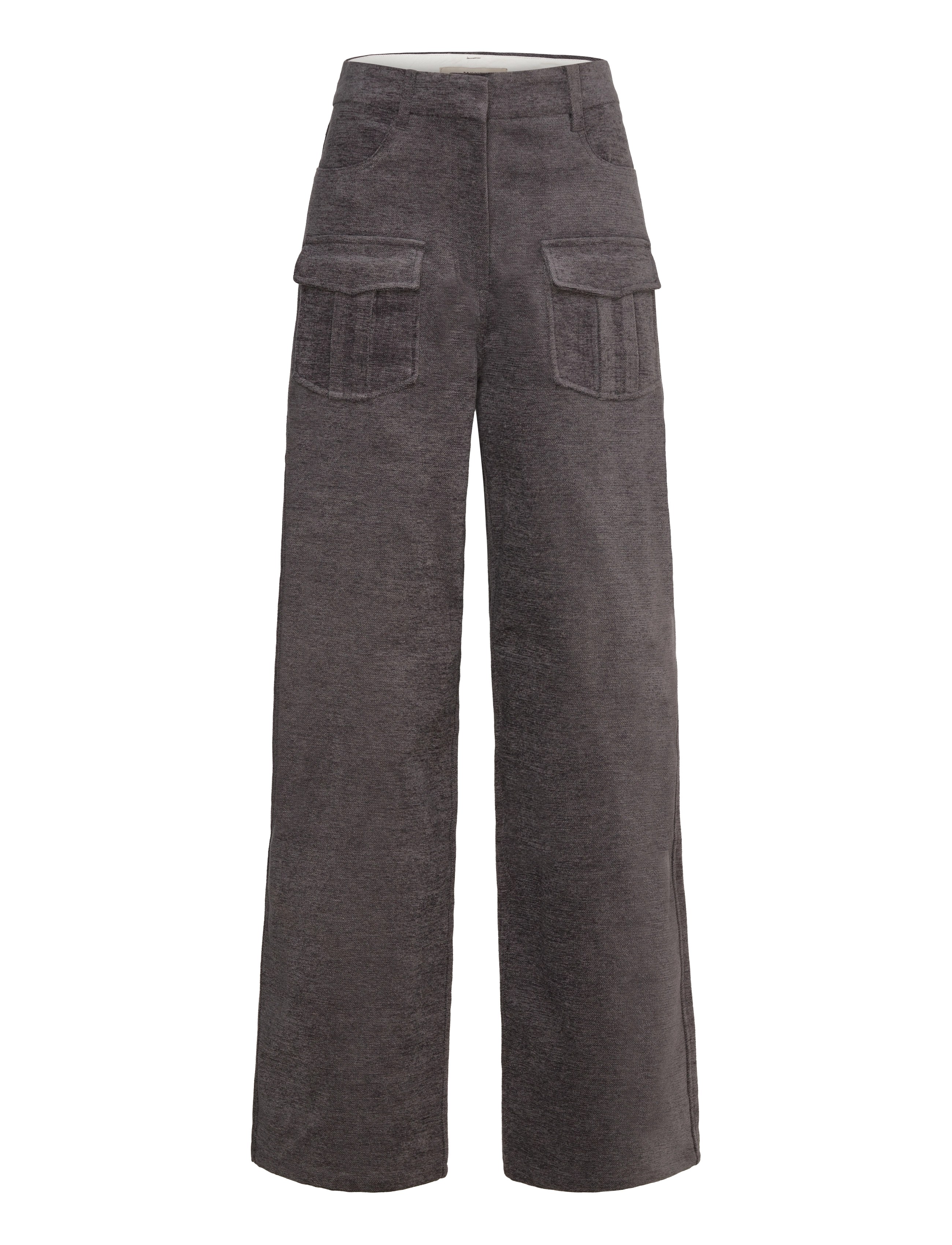 REMAIN Birger Christensen TAPERED TWILL PANTS - Jeans - PERISCOPE / grey