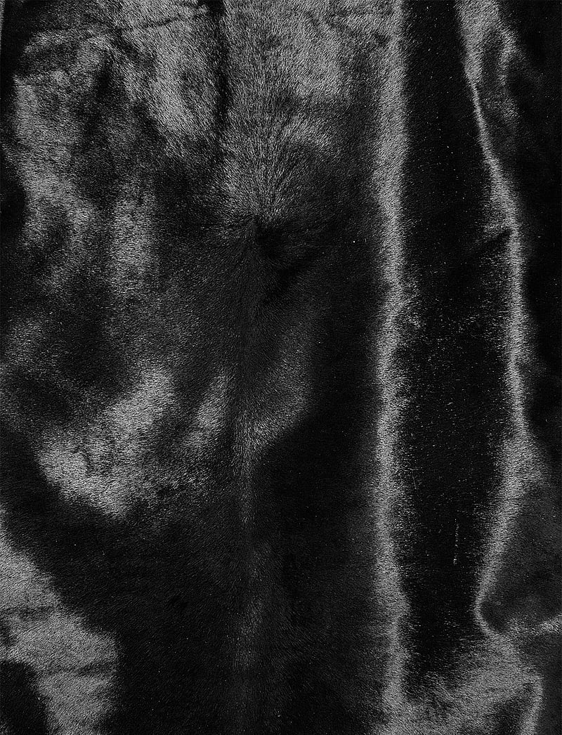 REMAIN Birger Christensen - MIDI LEATHER DRESS - partykleider - 1000 black comb. - 2