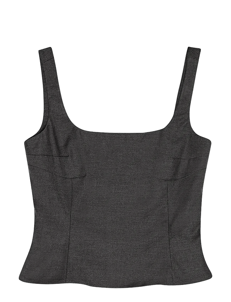 REMAIN Birger Christensen - FITTED TOP - sleeveless tops - tornado - 1