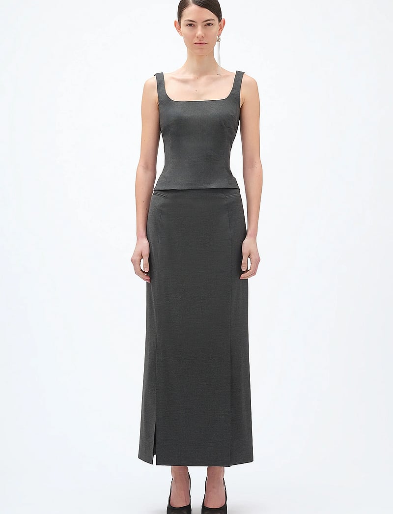 REMAIN Birger Christensen - FITTED TOP - sleeveless tops - tornado - 0