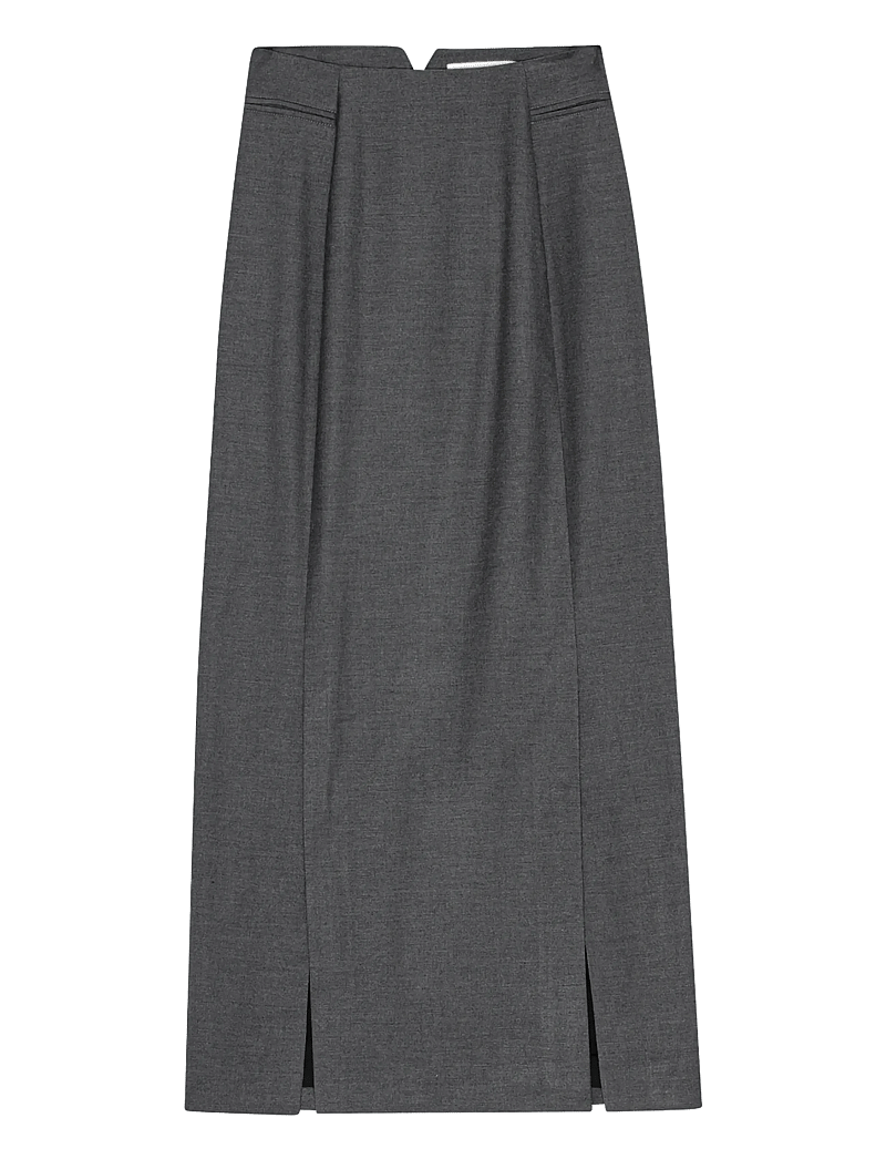 REMAIN Birger Christensen - MIDI PENCIL SKIRT - midi nederdele - tornado - 1