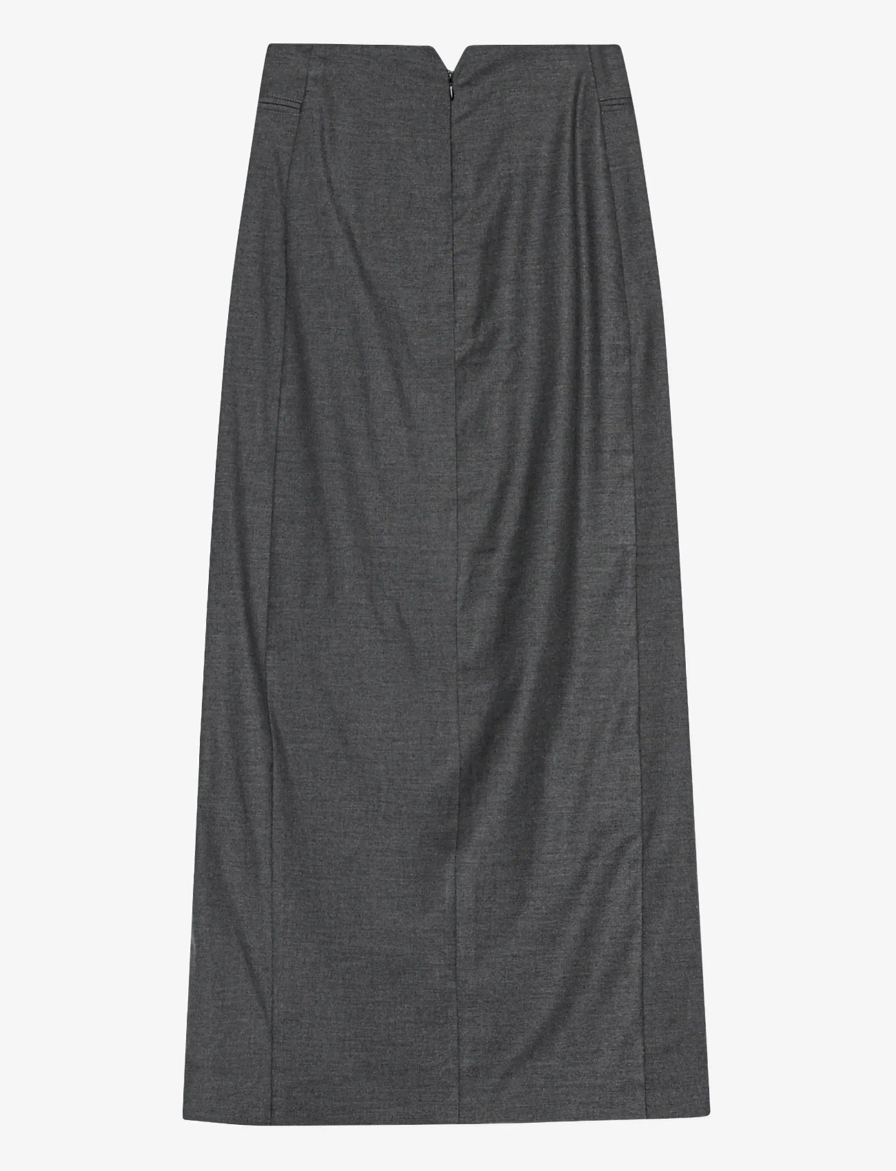 REMAIN Birger Christensen - MIDI PENCIL SKIRT - midi nederdele - tornado - 2