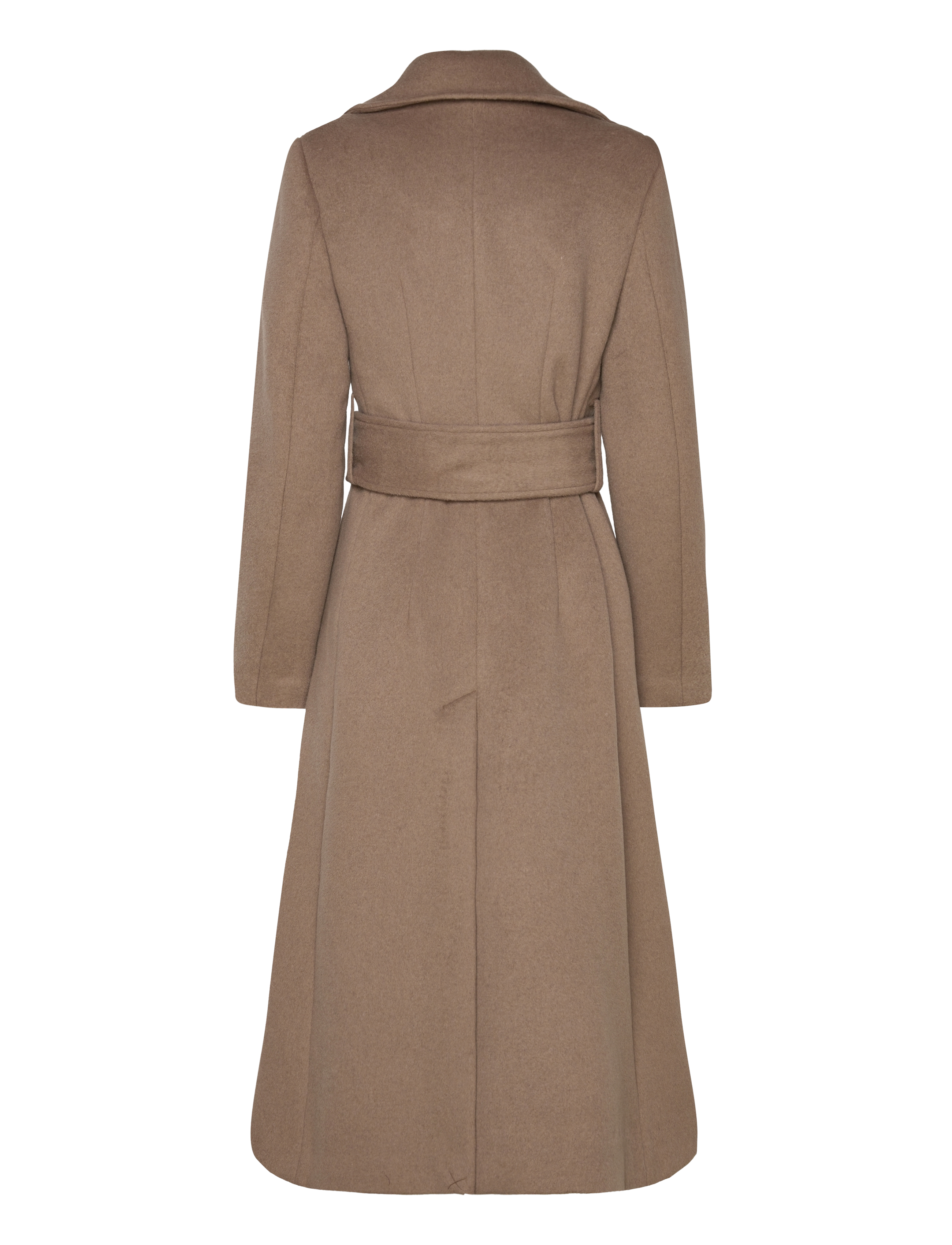 REMAIN Birger Christensen - LONG FITTED COAT - silver mink - 2