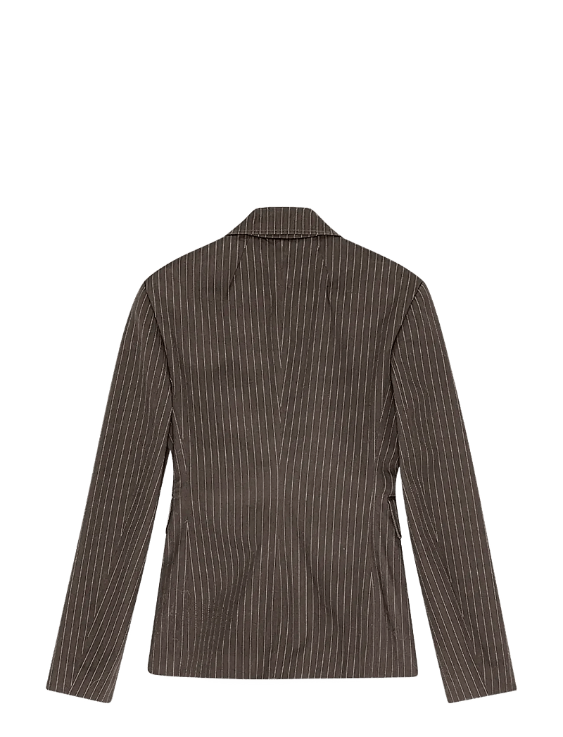 REMAIN Birger Christensen - SLIM STRIPED BLAZER - einreihige blazer - java comb. - 2
