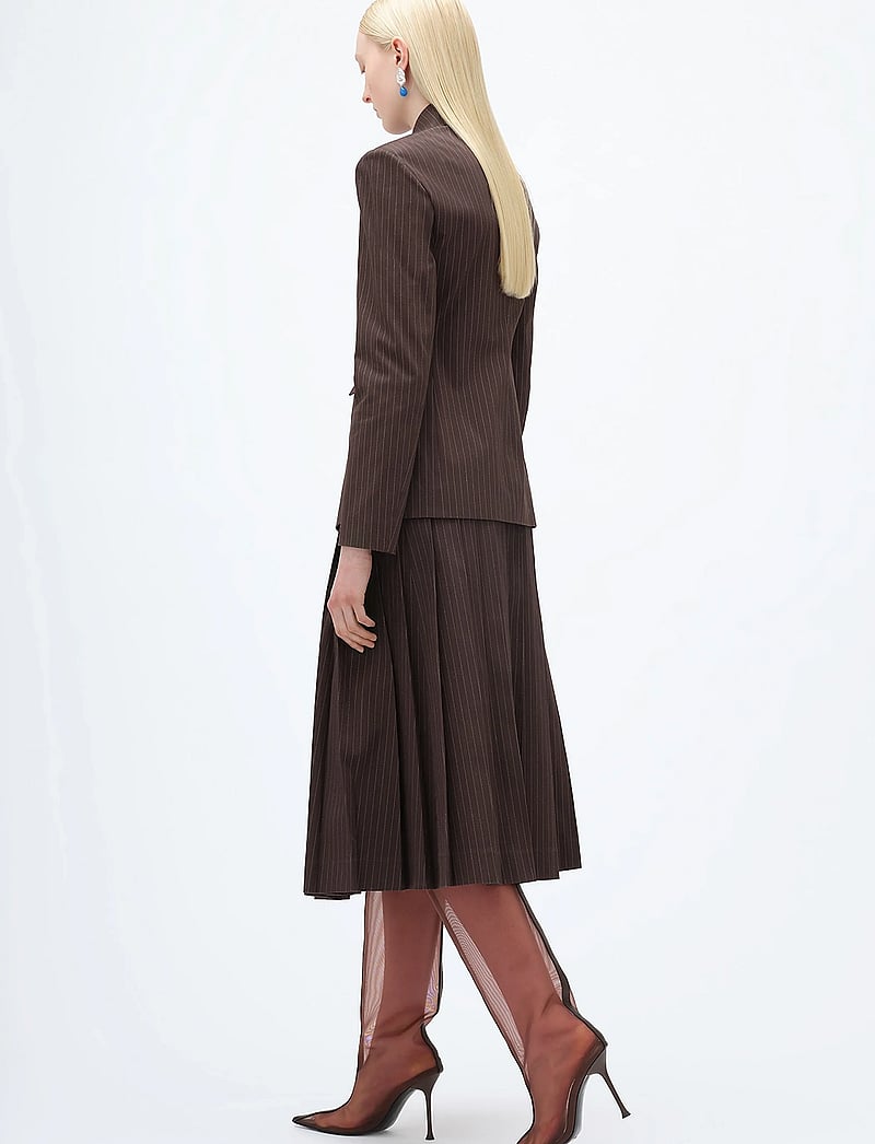 REMAIN Birger Christensen - SLIM STRIPED BLAZER - einreihige blazer - java comb. - 3