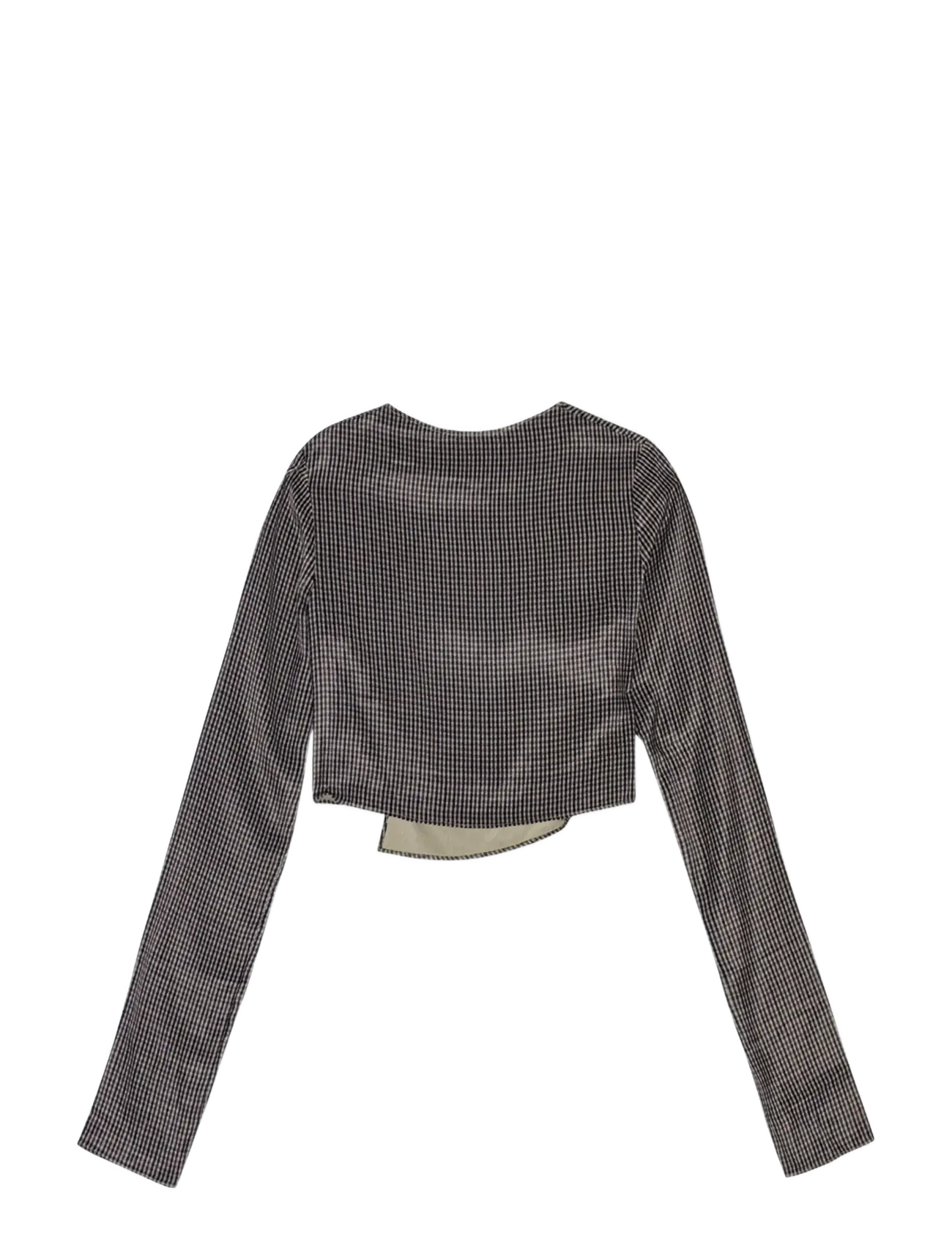 REMAIN Birger Christensen DRAPY CHECK SHIRT - Kläder - TIMBER WOLF COMB, / brown