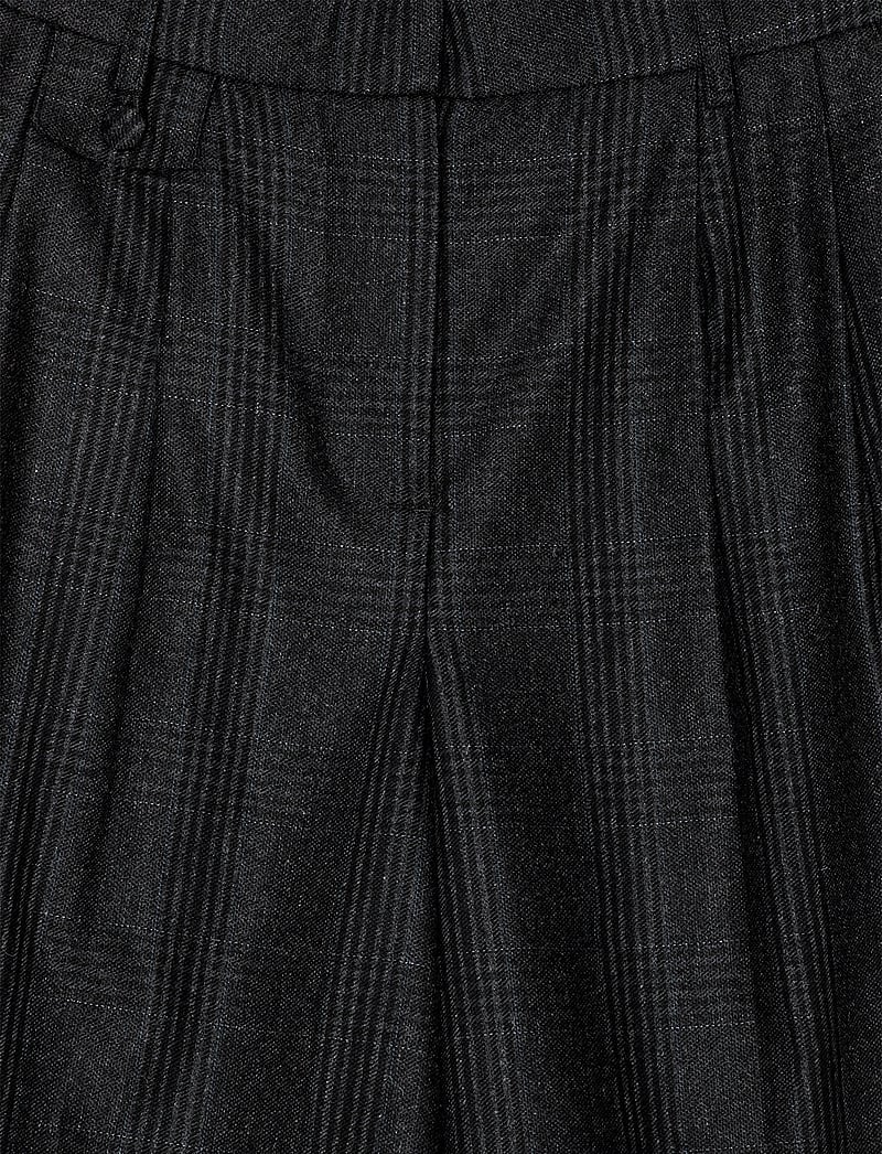 REMAIN Birger Christensen - WIDE LEG PANTS - hosen mit weitem bein - caviar comb. - 5