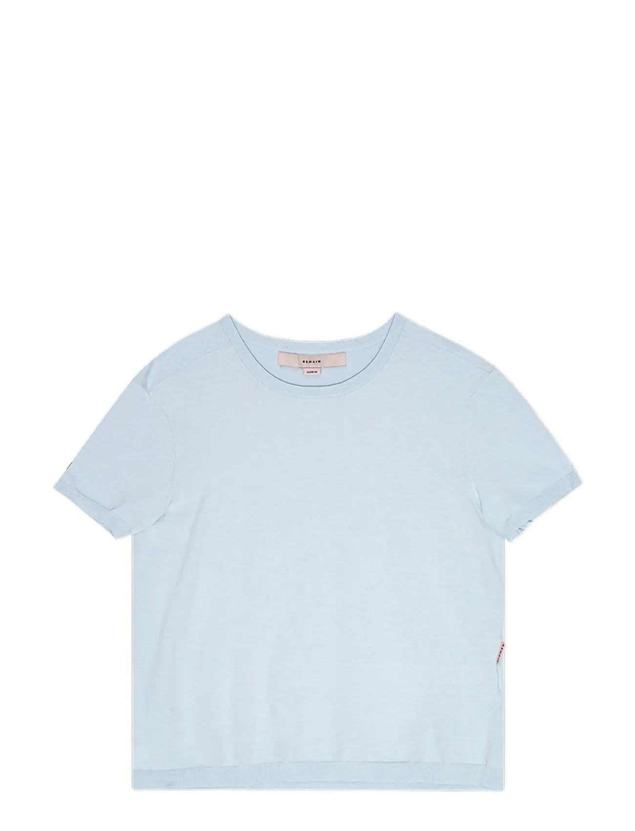 REMAIN Birger Christensen KNITTED TSHIRT - Tøj - PLEIN AIR / blue