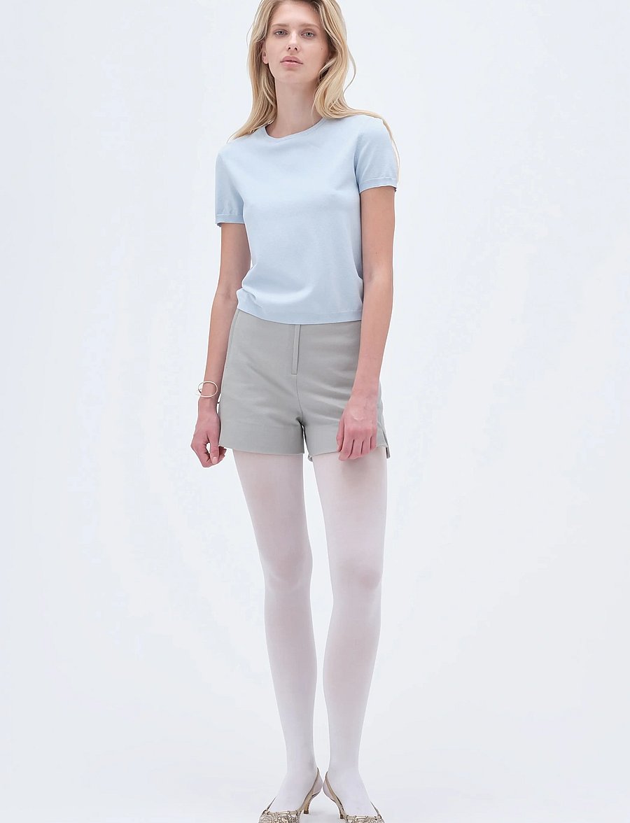 REMAIN Birger Christensen - KNITTED TSHIRT - t-krekli - plein air - 0