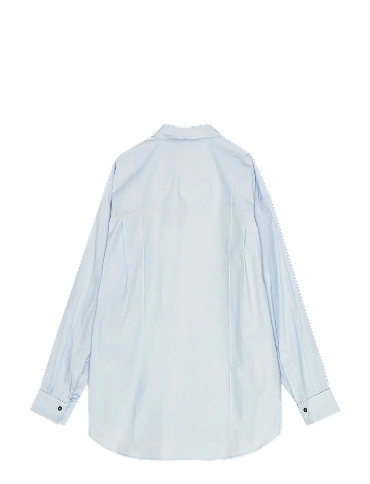 REMAIN Birger Christensen - OVERSIZE PINTUCK SHIRT - illusion blue - 2