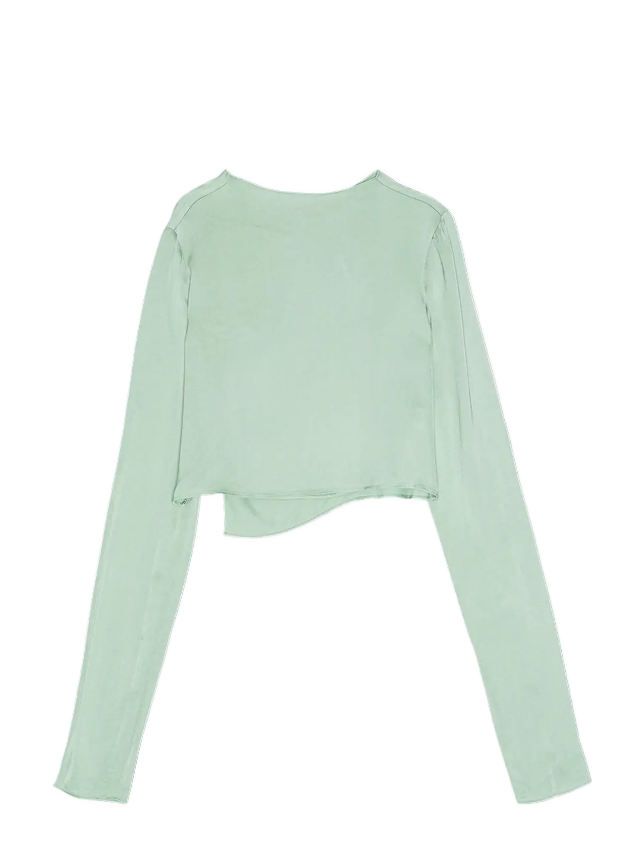 REMAIN Birger Christensen DRAPED BACK TOP - Nyheder - SUBTLE GREEN / green