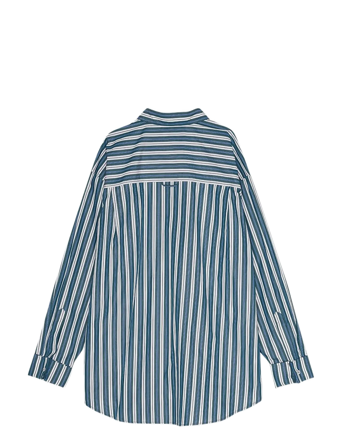 REMAIN Birger Christensen - OVERSIZE SHIRT - rain forest comb. - 2