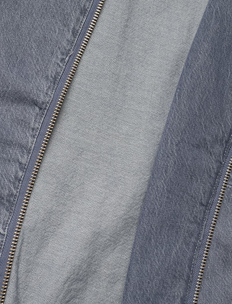 REMAIN Birger Christensen - BAT SLEEVE DENIM JACKET - lette jakker - dusty blue - 5