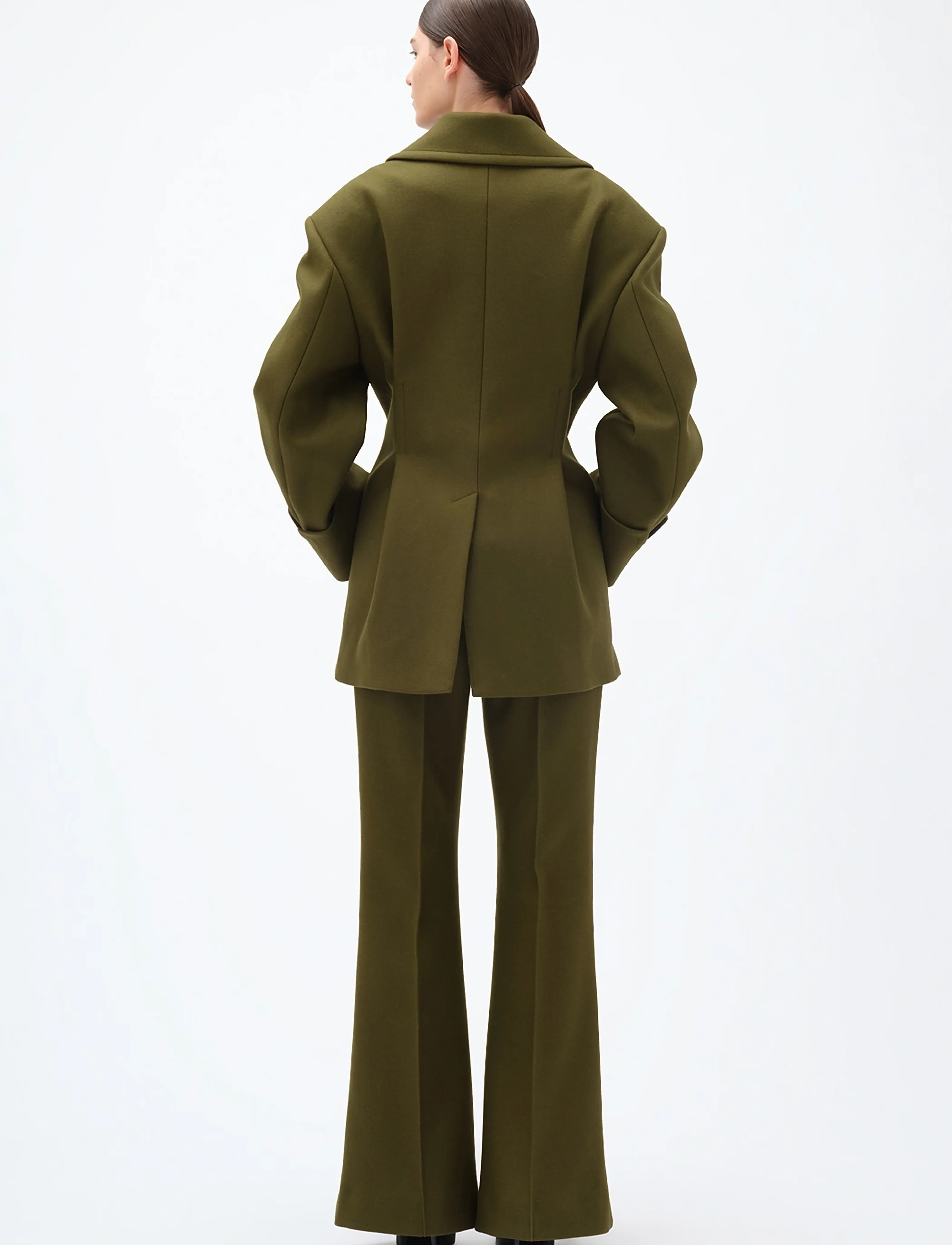 Peacoat With Pleats 2