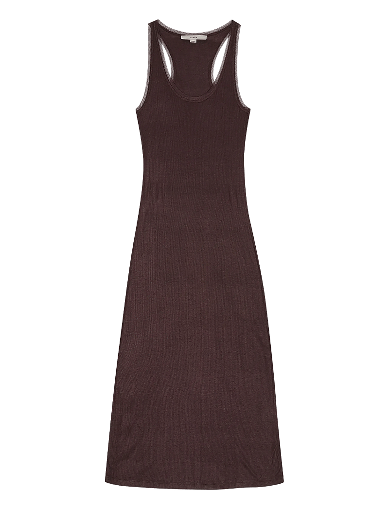 REMAIN Birger Christensen - MESH TRIM DRESS - etuikleider - sassafras - 1