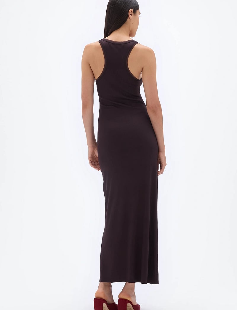 REMAIN Birger Christensen - MESH TRIM DRESS - etuikleider - sassafras - 3