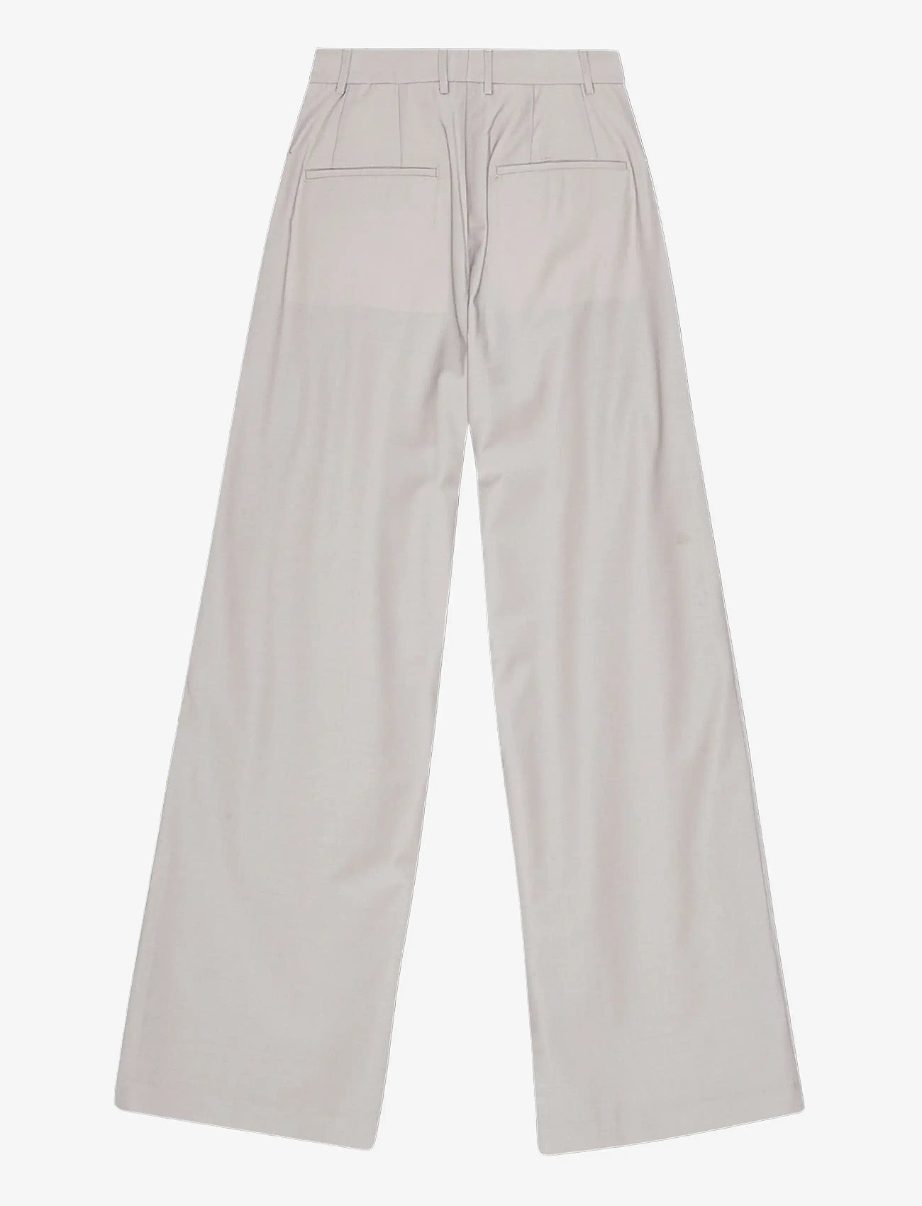 REMAIN Birger Christensen - WIDE SUITING PANTS - nacreous clouds - 2