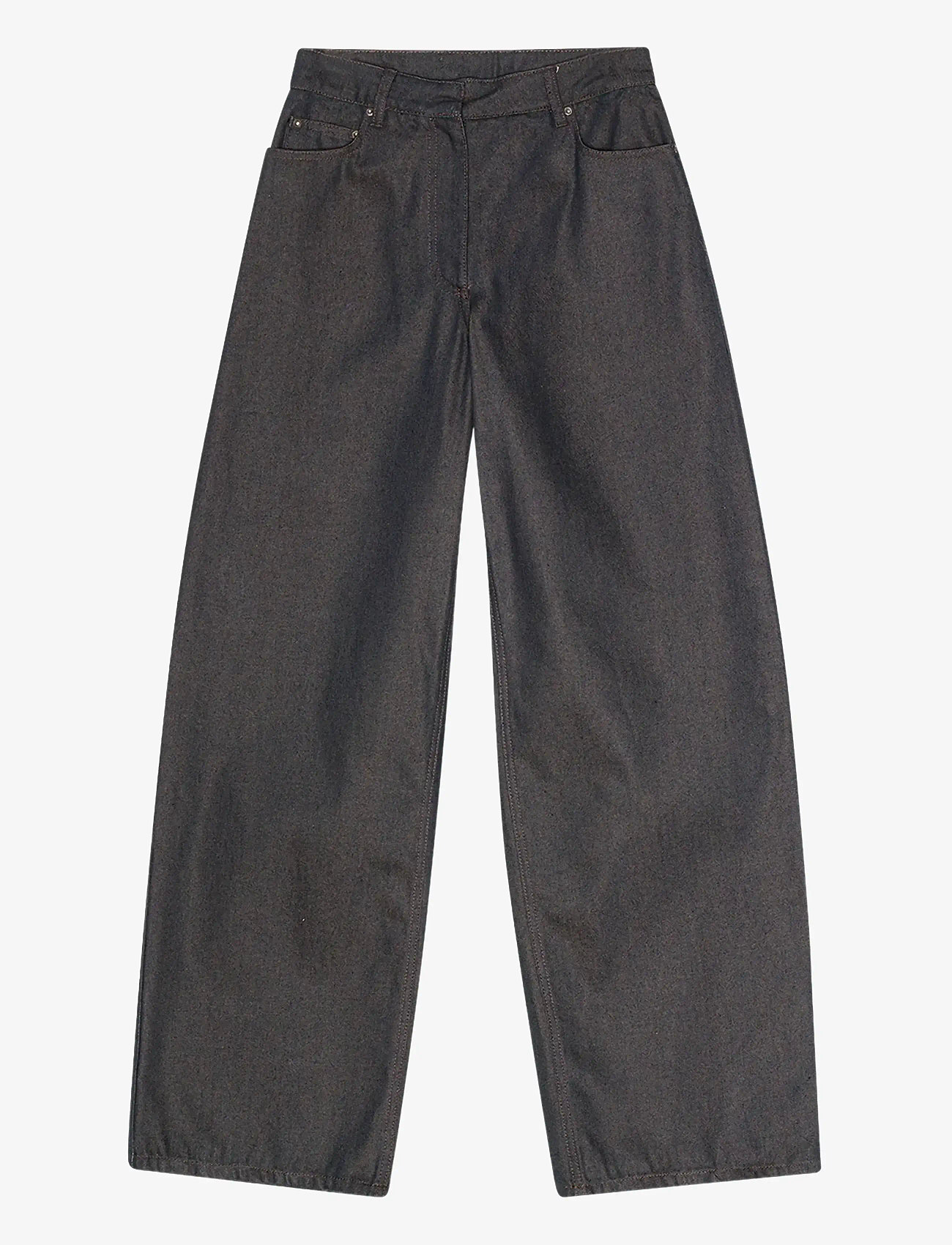 REMAIN Birger Christensen - COCOON DENIM PANTS - barrel jeans - espresso - 1