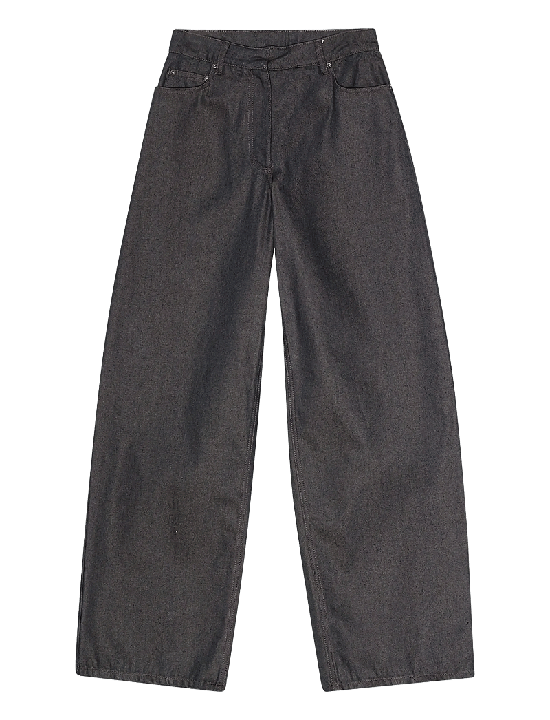 REMAIN Birger Christensen - COCOON DENIM PANTS - barrel jeans - espresso - 1