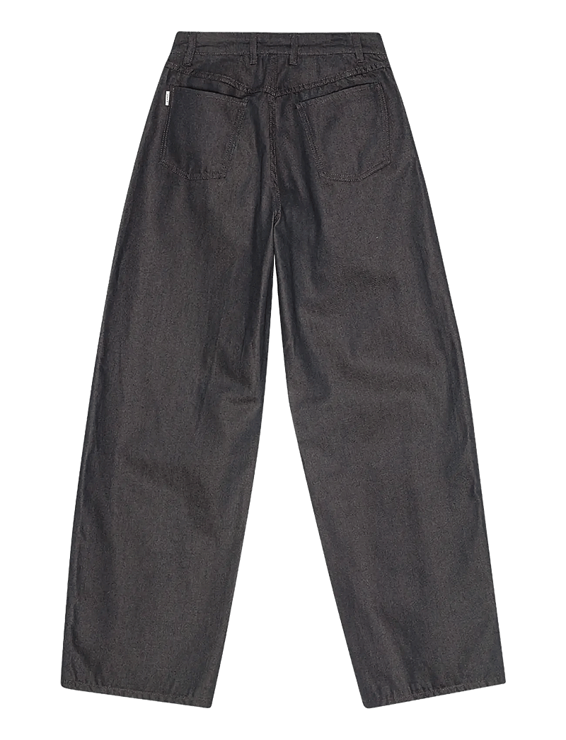 REMAIN Birger Christensen - COCOON DENIM PANTS - barrel jeans - espresso - 2