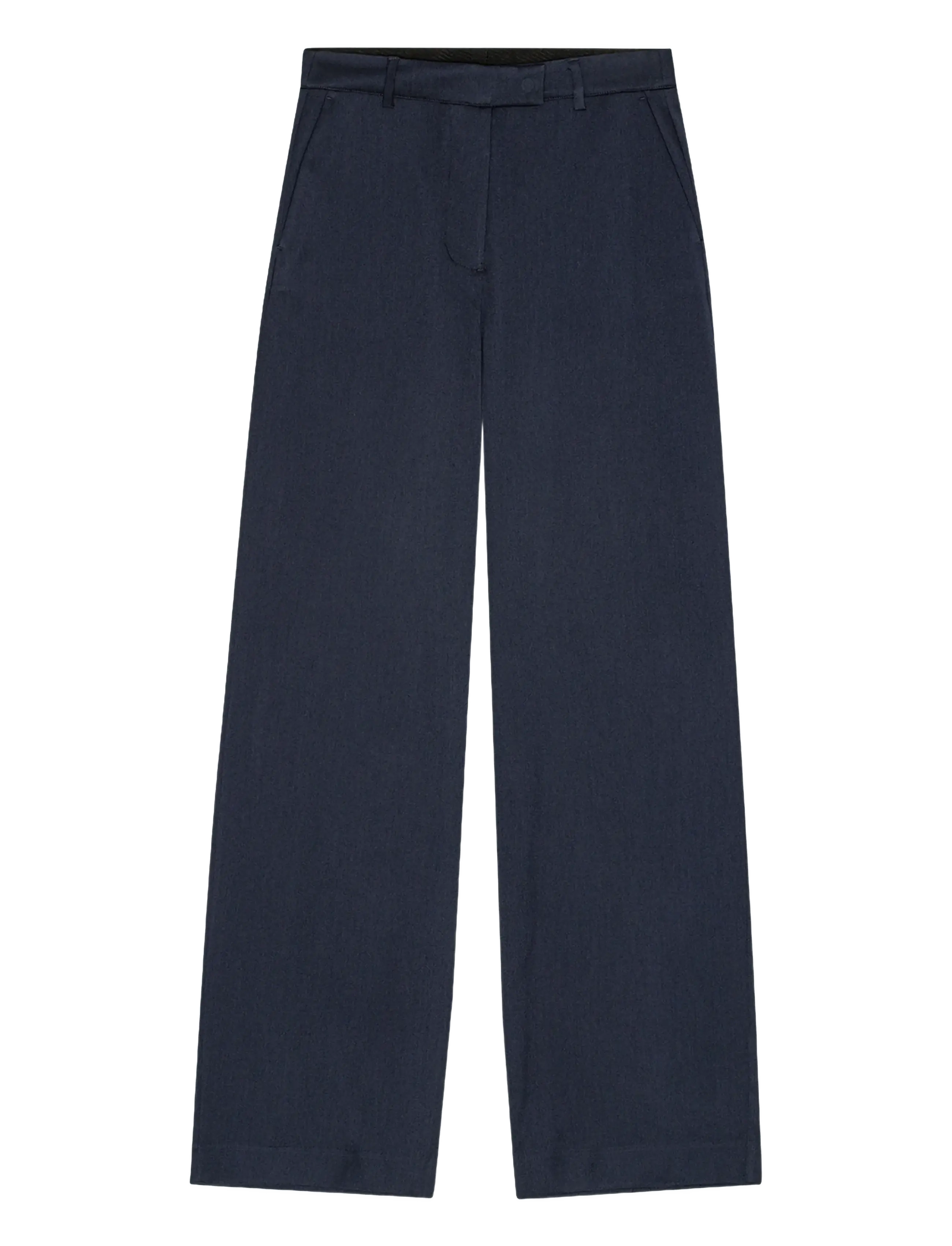 REMAIN Birger Christensen COCOON SUITING PANTS - Habitbukser - SALUTE / navy