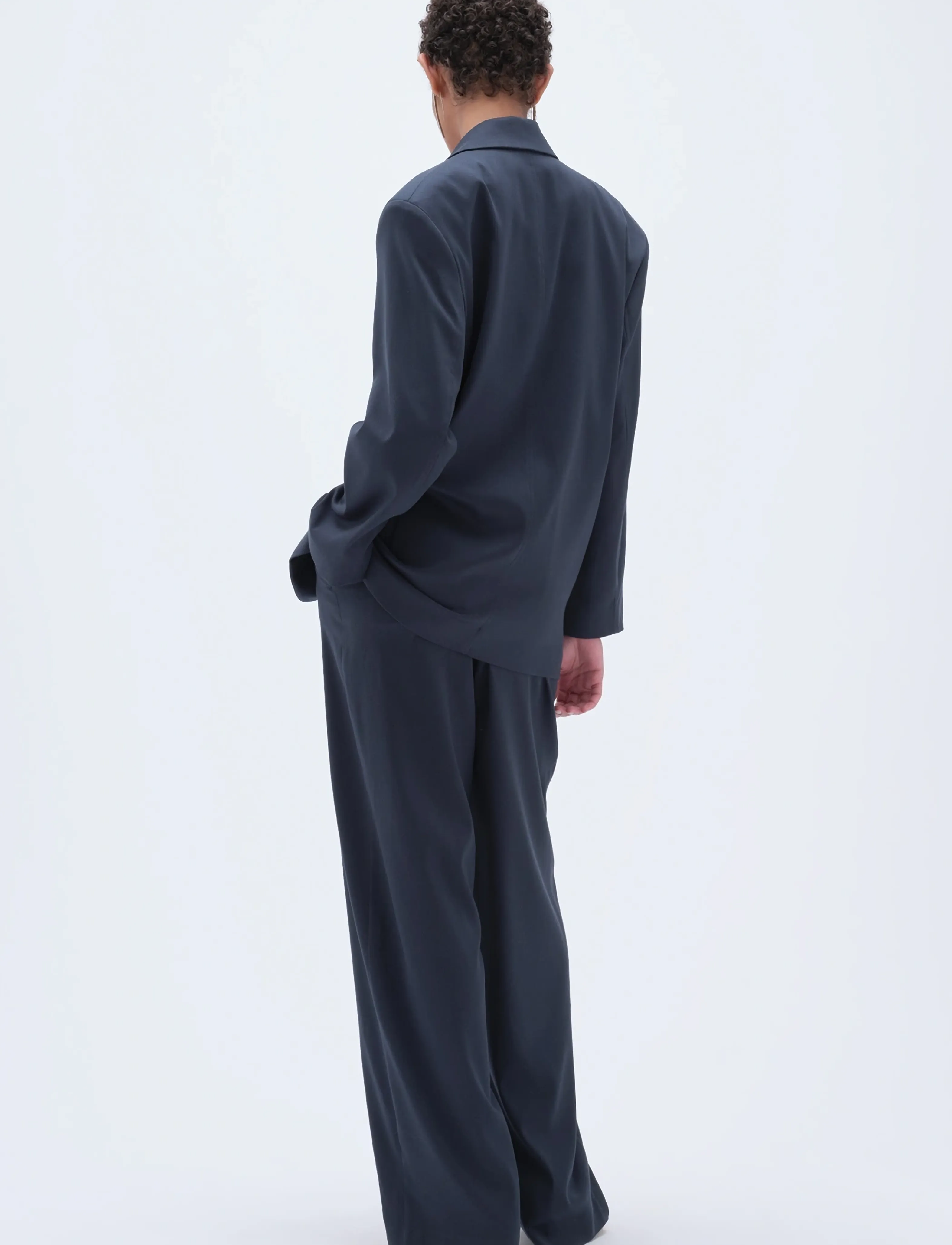 REMAIN Birger Christensen - COCOON SUITING PANTS - salute - 3