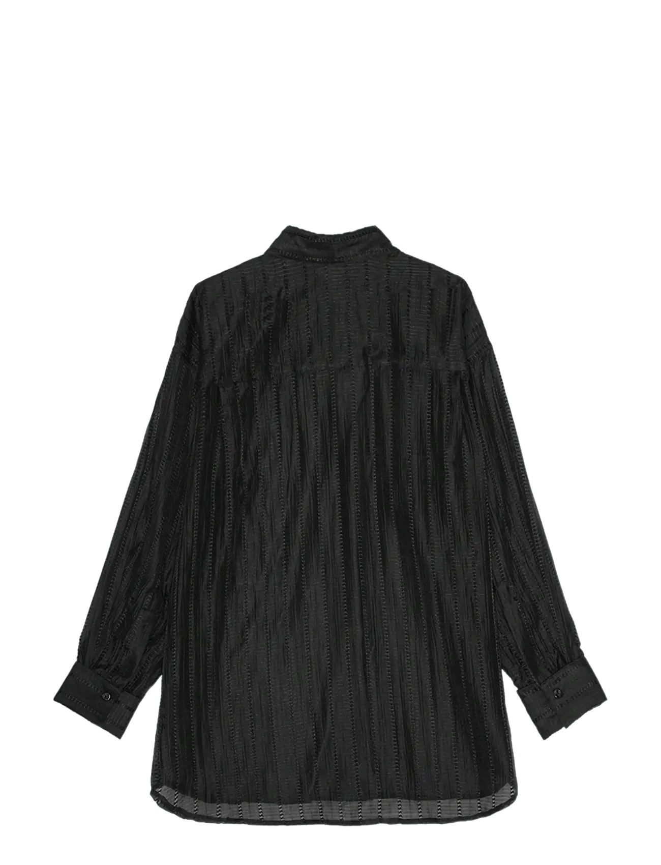 REMAIN Birger Christensen - OVERSIZED SHIRT - long-sleeved shirts - black - 2