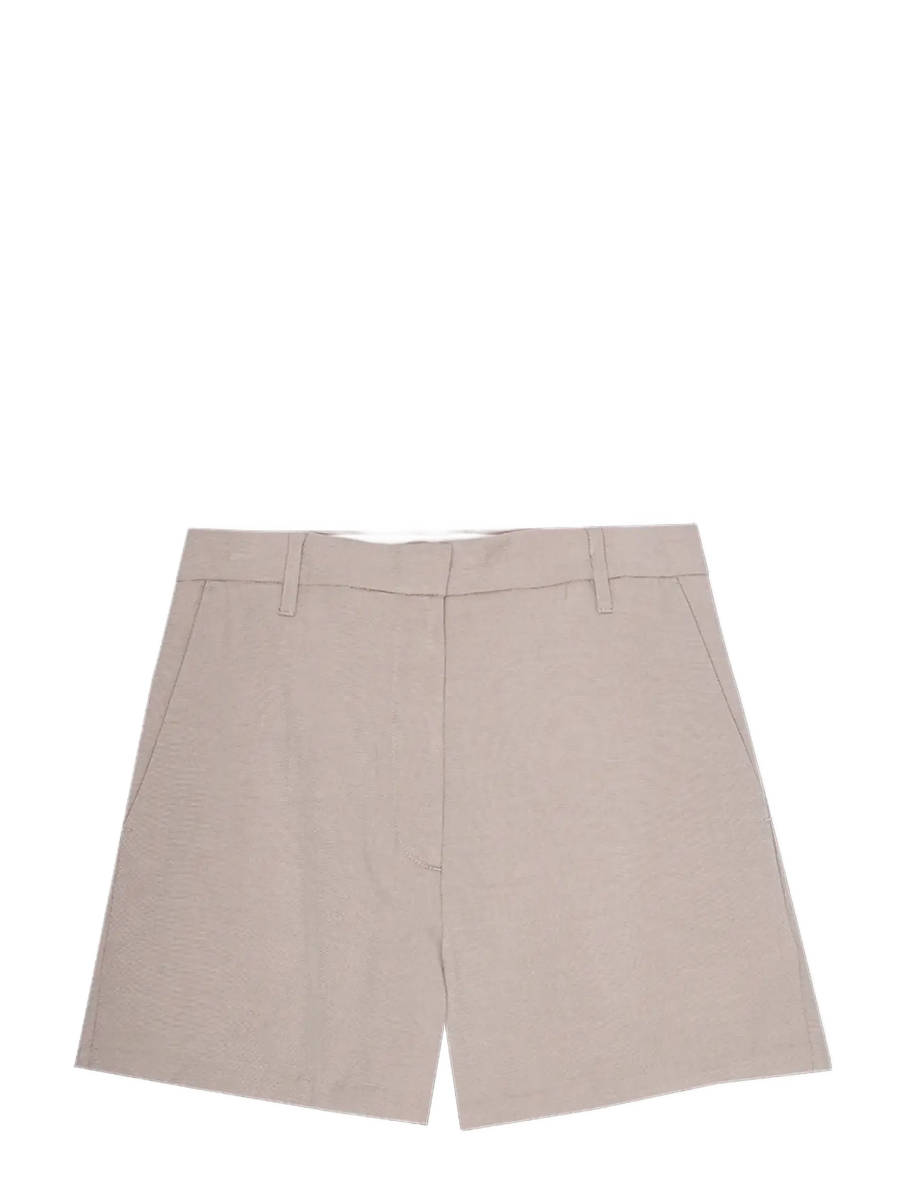 REMAIN Birger Christensen SUITING BERMUDA SHORTS - Shorts - MOON ROCK / beige