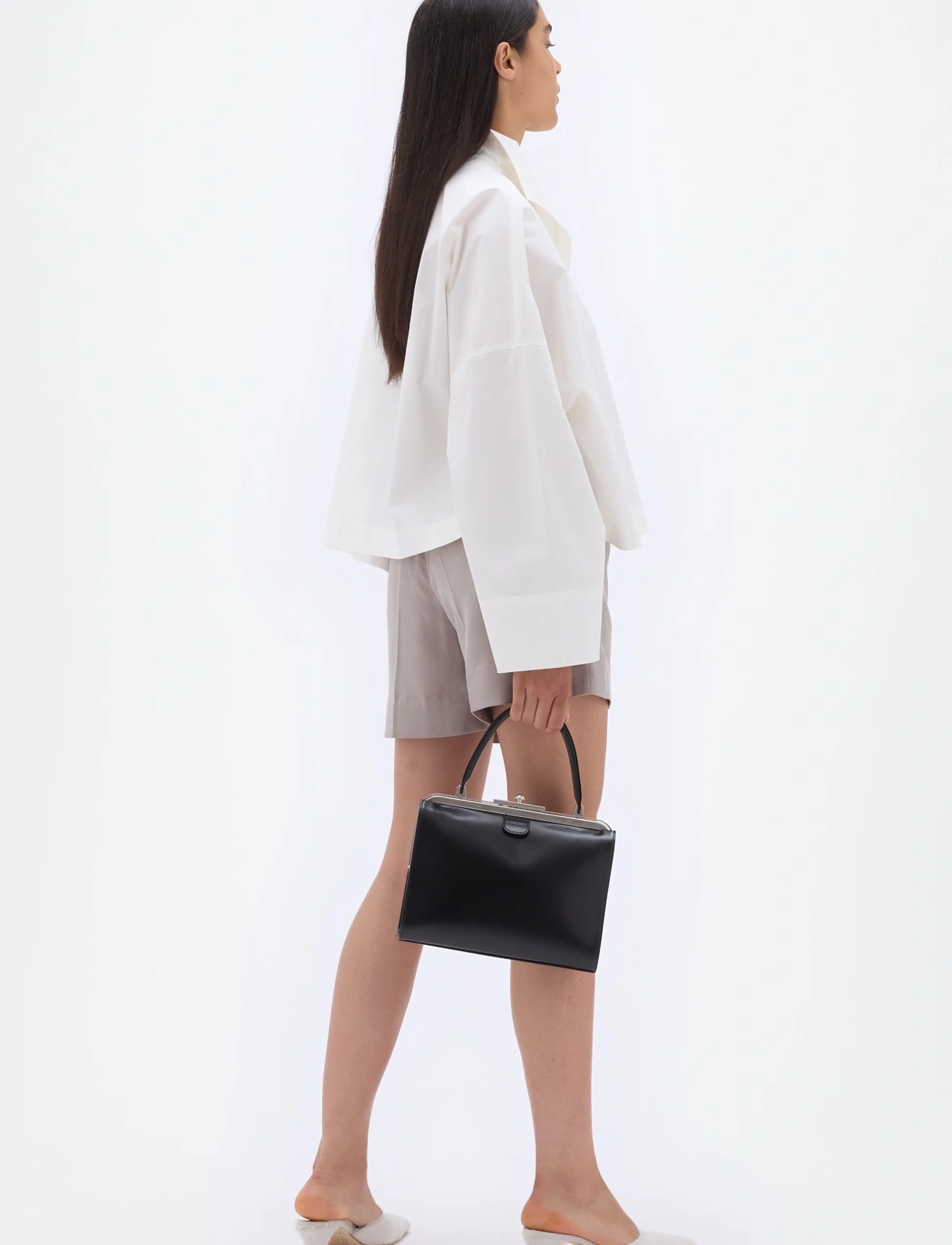 REMAIN Birger Christensen - SUITING BERMUDA SHORTS - moon rock - 3