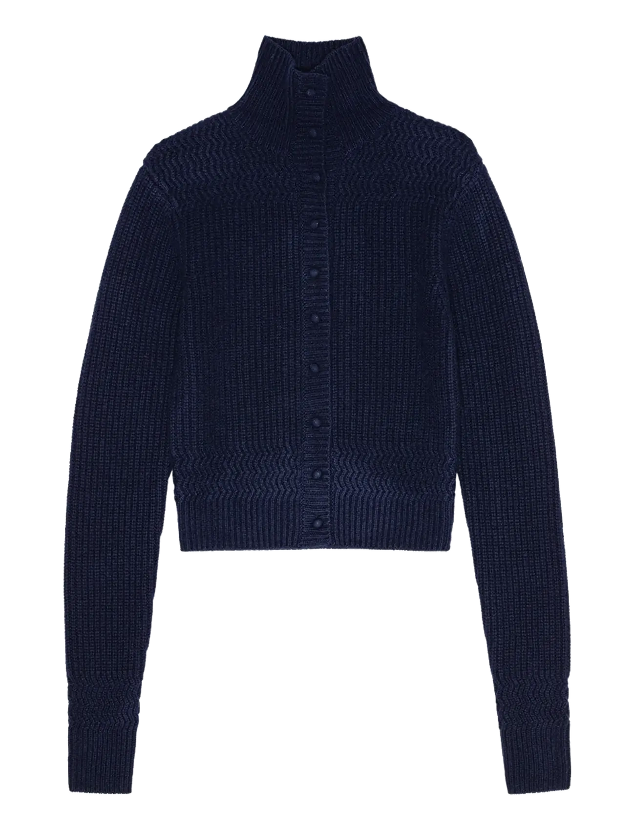 REMAIN Birger Christensen SLIM FIT CARDIGAN - Nyheder - MARITIME BLUE / navy