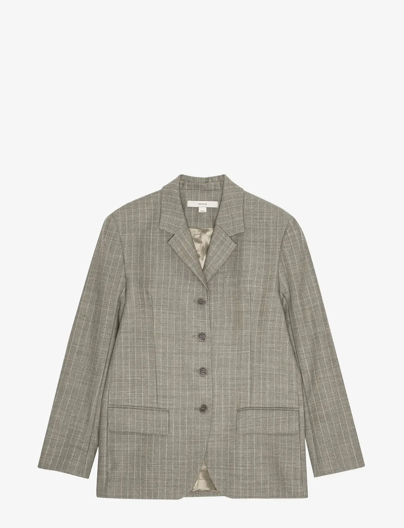 REMAIN Birger Christensen - BOXY OVERSIZED BLAZER - einreihige blazer - vetiver - 1