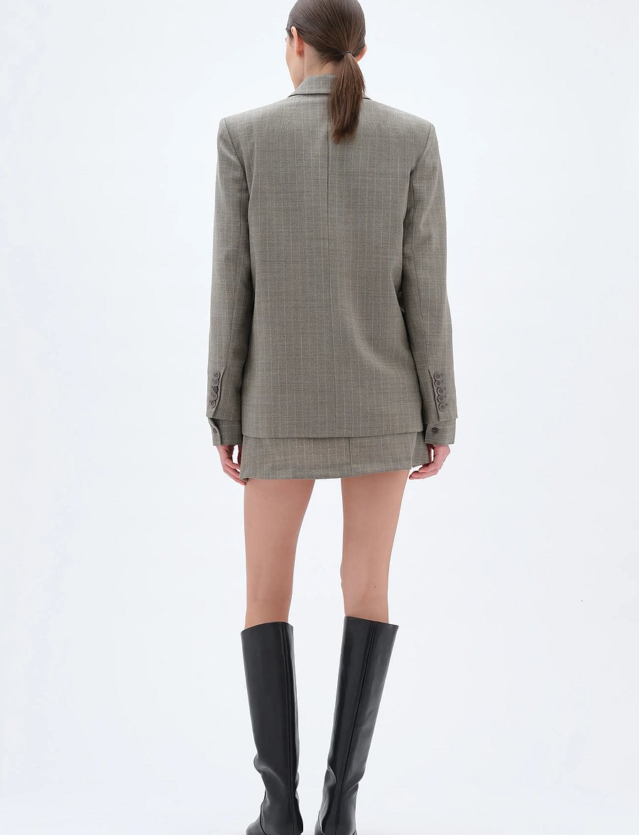 REMAIN Birger Christensen - BOXY OVERSIZED BLAZER - oversized blazere - vetiver - 3