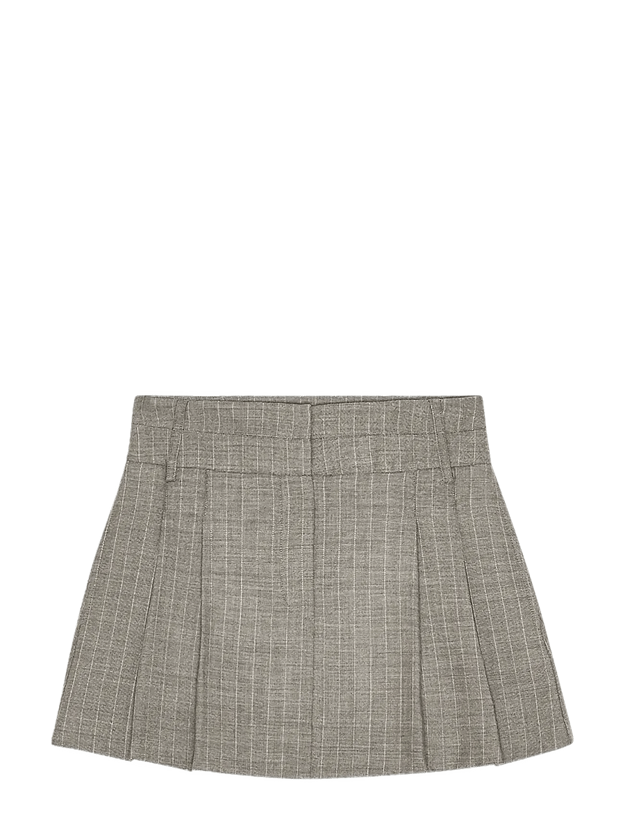REMAIN Birger Christensen - DOUBLE WAISTBAND SKIRT - plisseeritud seelikud - vetiver - 1
