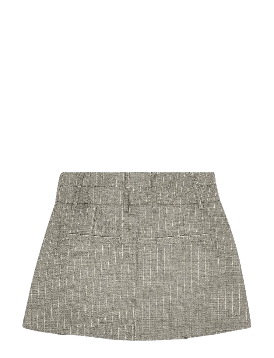 REMAIN Birger Christensen - DOUBLE WAISTBAND SKIRT - plisseeritud seelikud - vetiver - 2