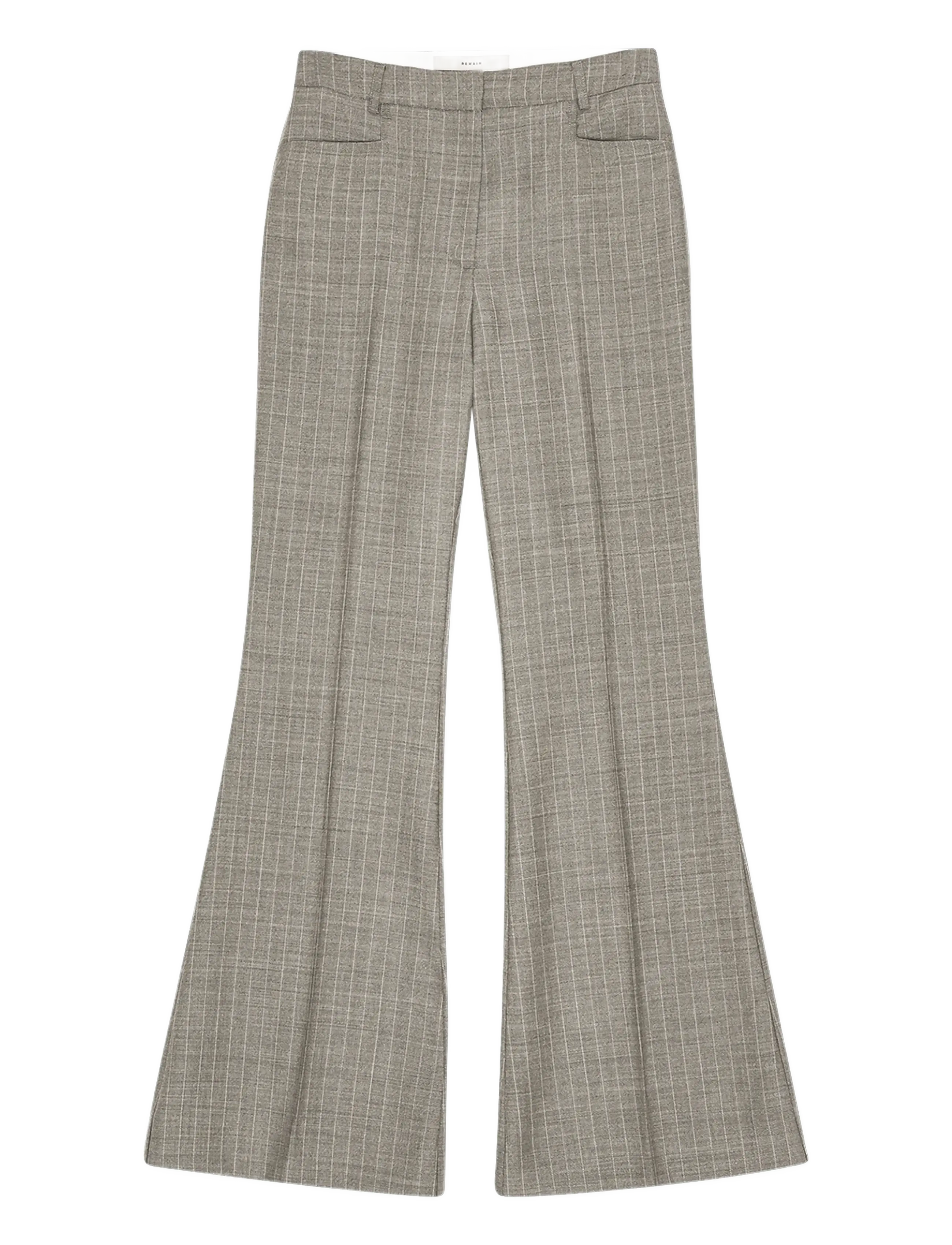 FLARED PANTS - VETIVER