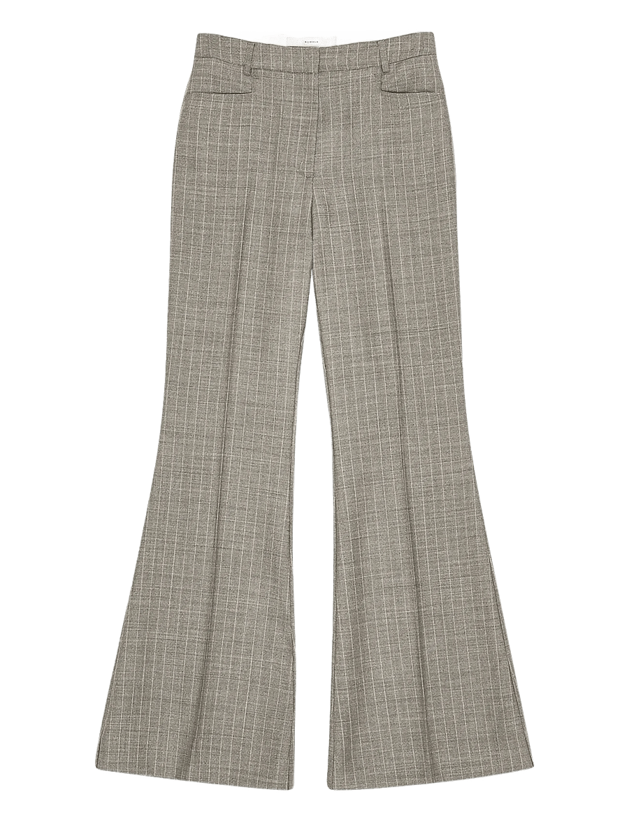 REMAIN Birger Christensen - FLARED PANTS - schlaghosen - vetiver - 1