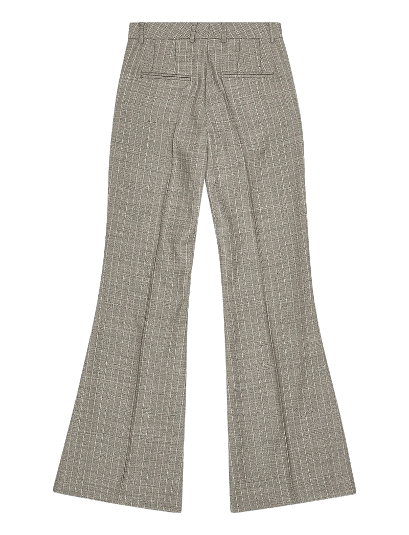 REMAIN Birger Christensen - FLARED PANTS - utsvängda byxor - vetiver - 2