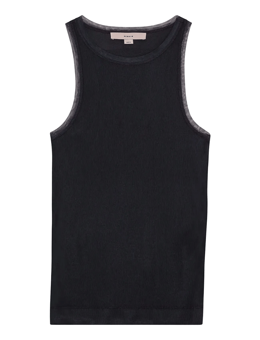 REMAIN Birger Christensen - JERSEY TANK TOP - anthracite - 1