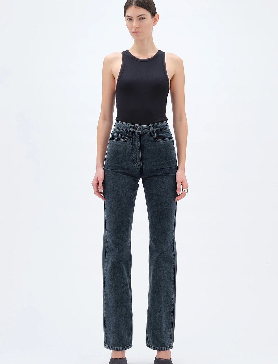 REMAIN Birger Christensen - JERSEY TANK TOP - anthracite - 0